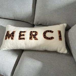 Anthropologie Merci pillow
